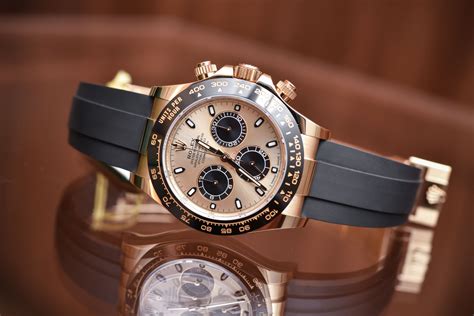 The Rolex Daytona Gold / Ceramic / Oysterflex 2017.